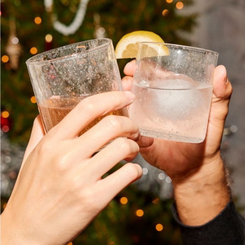 🌸 ATLAS RECYCLED COCKTAIL GLASS, SET OF 2🌸